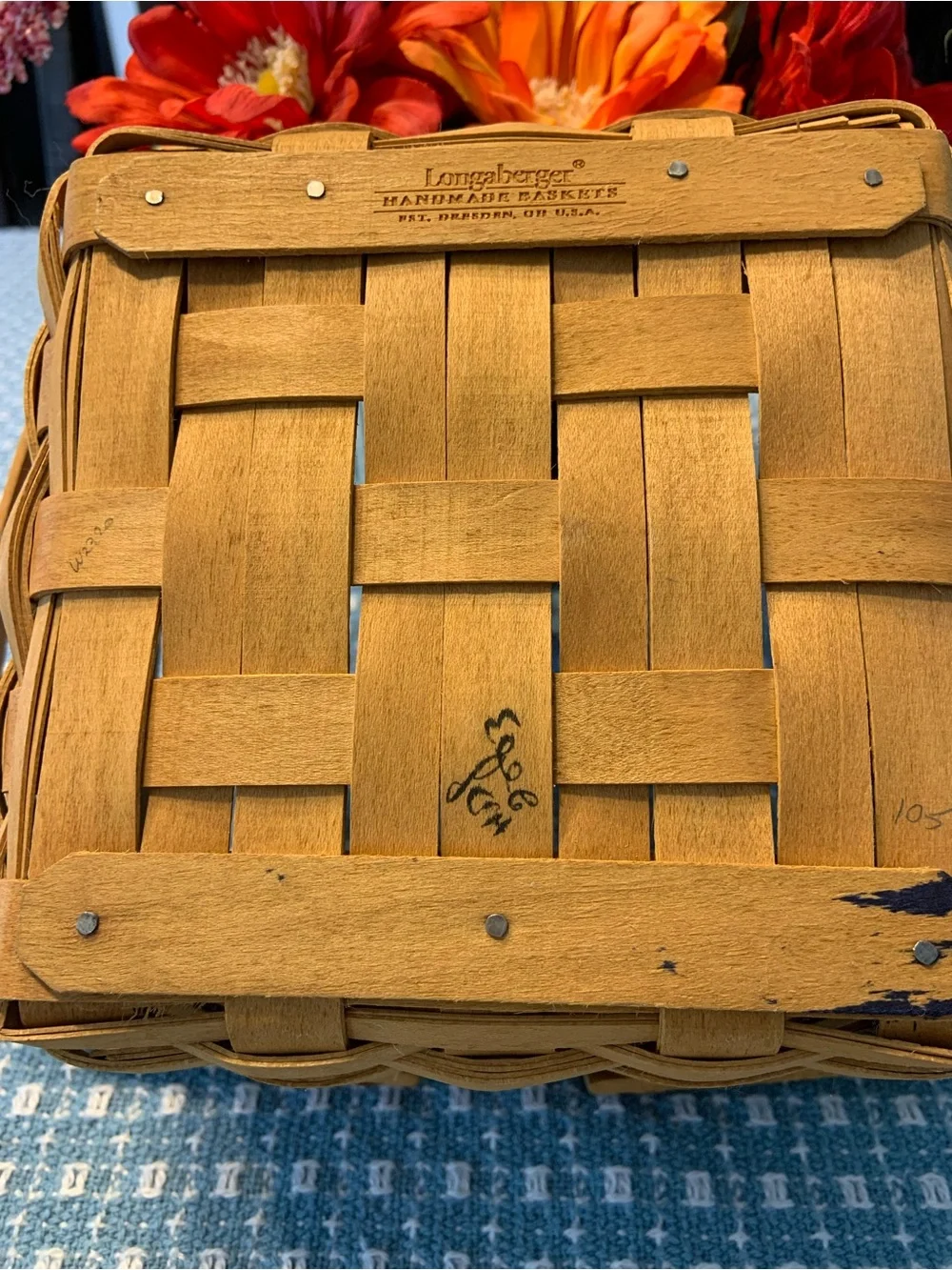 Longaberger Woven Memories Basket 2004